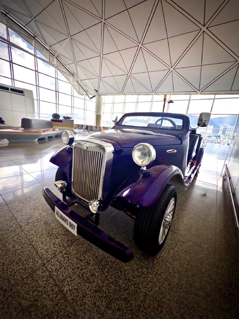 In Hong Kong, they are too baller for golf carts in the airport.