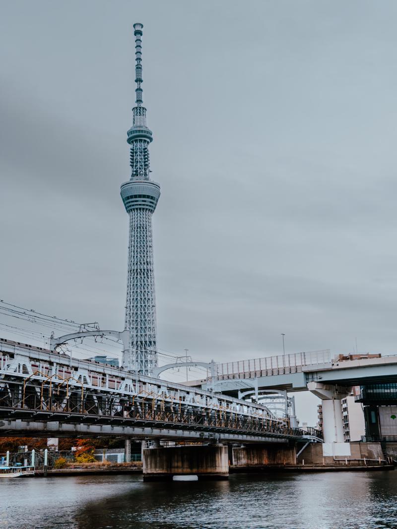 Tokyo Skytree. Spoiler, we went up to the 450th floor later in the trip.