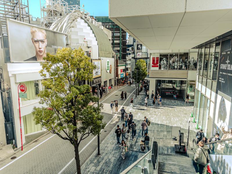 Shibuya is beautiful, if touristy. It's at least in a cool way.