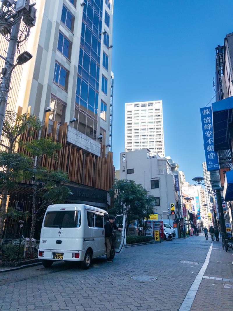 Walking to the hotel at 6am after the flight, I saw my first Japanese car on a Japanese street and everything was already amazing.