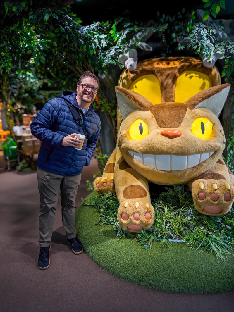 Sadly the catbus was not currently available for riding.