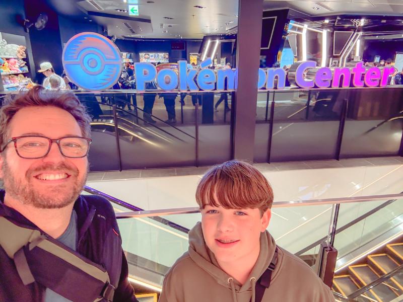 the Pokémon Center.