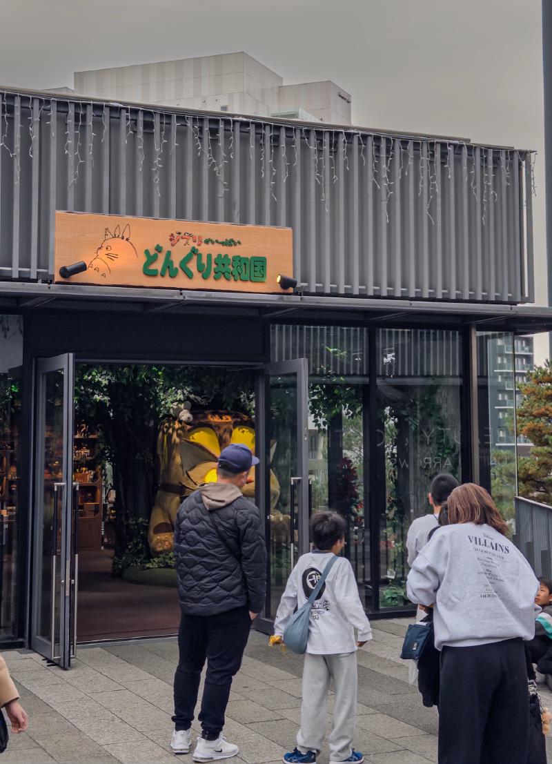 We didn't have time to go to the Ghibli museum but luckily there was a store at the base of the Skytree.