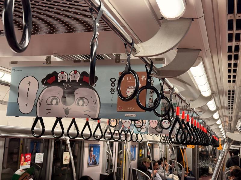 Chiikawa everywhere. I didn't get it. Now I get it. Cute but with an adult emotional core.