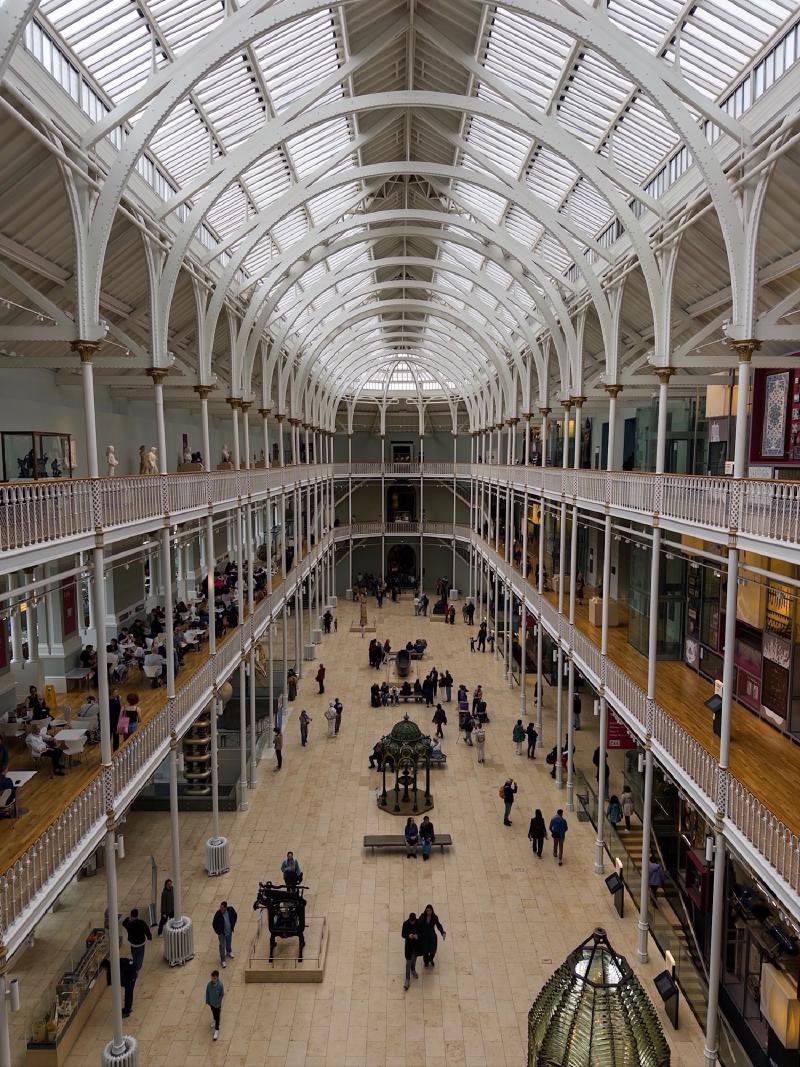 The National Museum of Scotland. Incredible free museum.