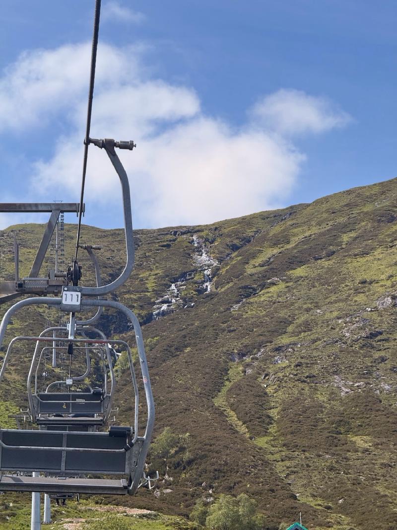 Glencoe chairlift ride